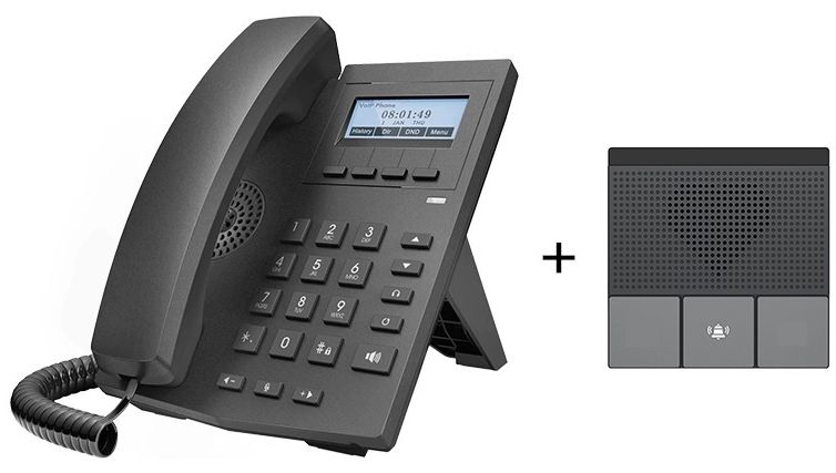 SOS-PK02:ปุ่มแจ้งเหตุฉุกเฉิน SOS IP Intercom Set