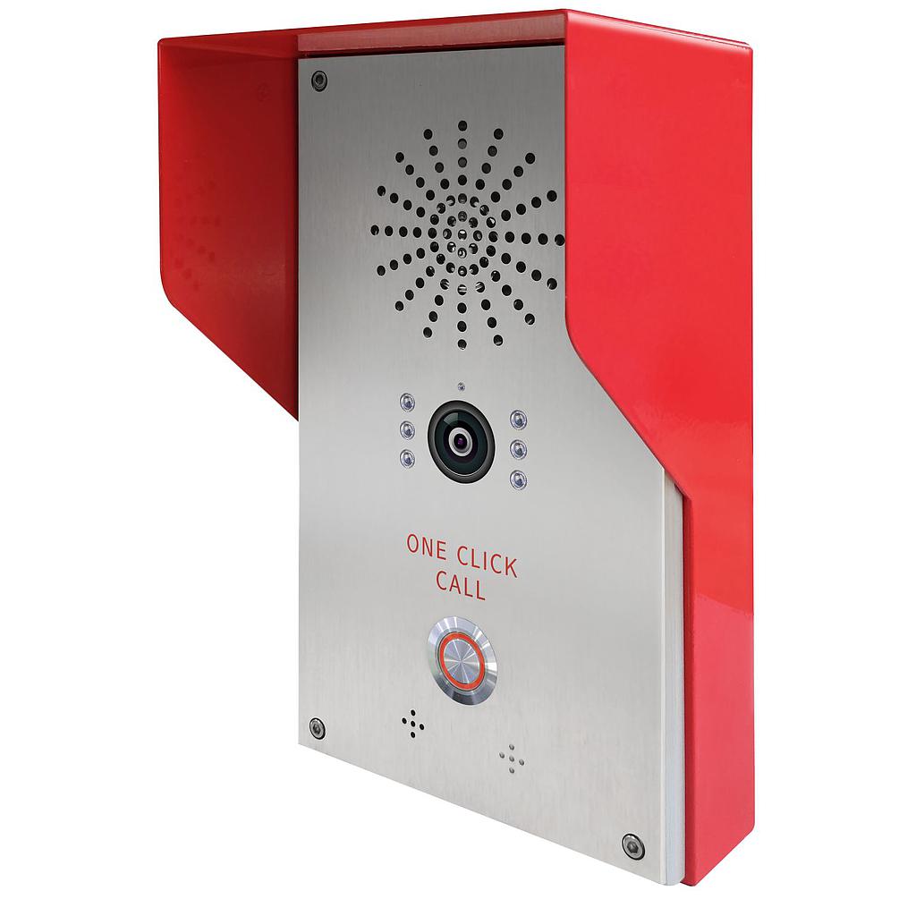 SOS-DB24:IP Intercom ระบบแจ้งเหตุฉุกเฉิน SOS มีกล้อง