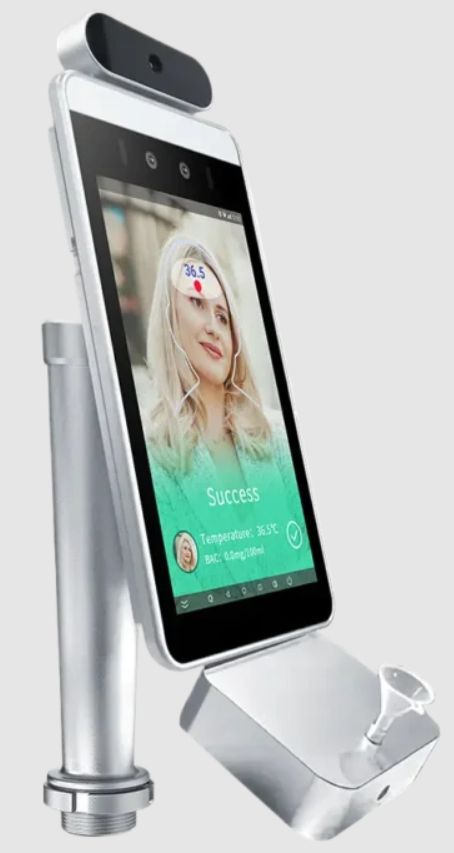 ACS-FR-HG08:เครื่องสแกนใบหน้า วัดแอลกอฮอล์ วัดอุณหภูมิ