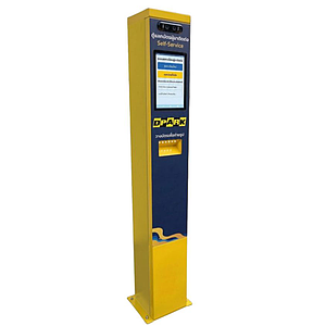 เครื่องบันทึกผู้มาติดต่อ visitor แบบ self service