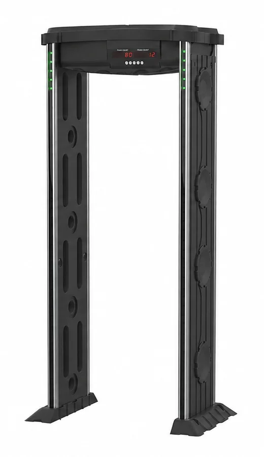 เครื่องตรวจจับโลหะ Walk Through Metal Detector โครง ABS งานกลางแจ้ง outdoor