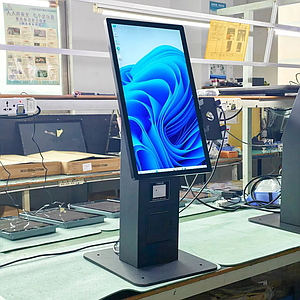 ตู้สั่งอาหารด้วยตนเอง Self Order Kiosk ตั้งโต๊ะ 23.6"