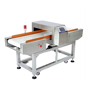 เครื่องตรวจจับโลหะในอาหาร Food Metal Detector สายพานสแตนเลส 304