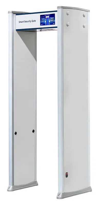 SE-WT-S10Z33 เครื่องตรวจจับโลหะแบบเดินผ่าน 33 โซน IP65 จอสัมผัส 10 นิ้ว