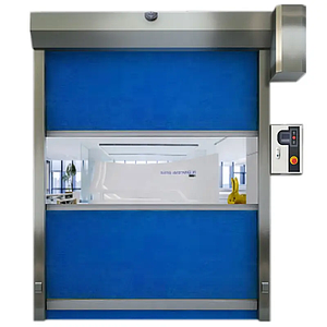 ประตูม้วนผ้าใบความเร็วสูง 9 SQ.M. PVC High Speed door