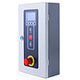 อะไหล่ ชุดควบคุมและมอเตอร์ ประตูม้วนผ้าใบ pvc Motor and Control,0.55KW 220V