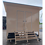 ห้องน้ำสนามสำเร็จรูป ยกสูง Construction Toilet